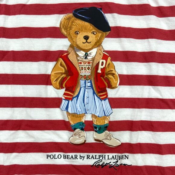 Polo Ralph Lauren Parisian Bear Tee - Picture 3 of 6